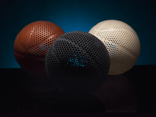 Новата 3D отпечатана баскетболна топка AIRLESS GEN1 на WILSON излезе на пазара